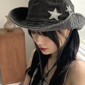 スターウエスタンデニムハット・p568837